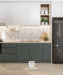 Tủ bếp gỗ công nghiệp DT07