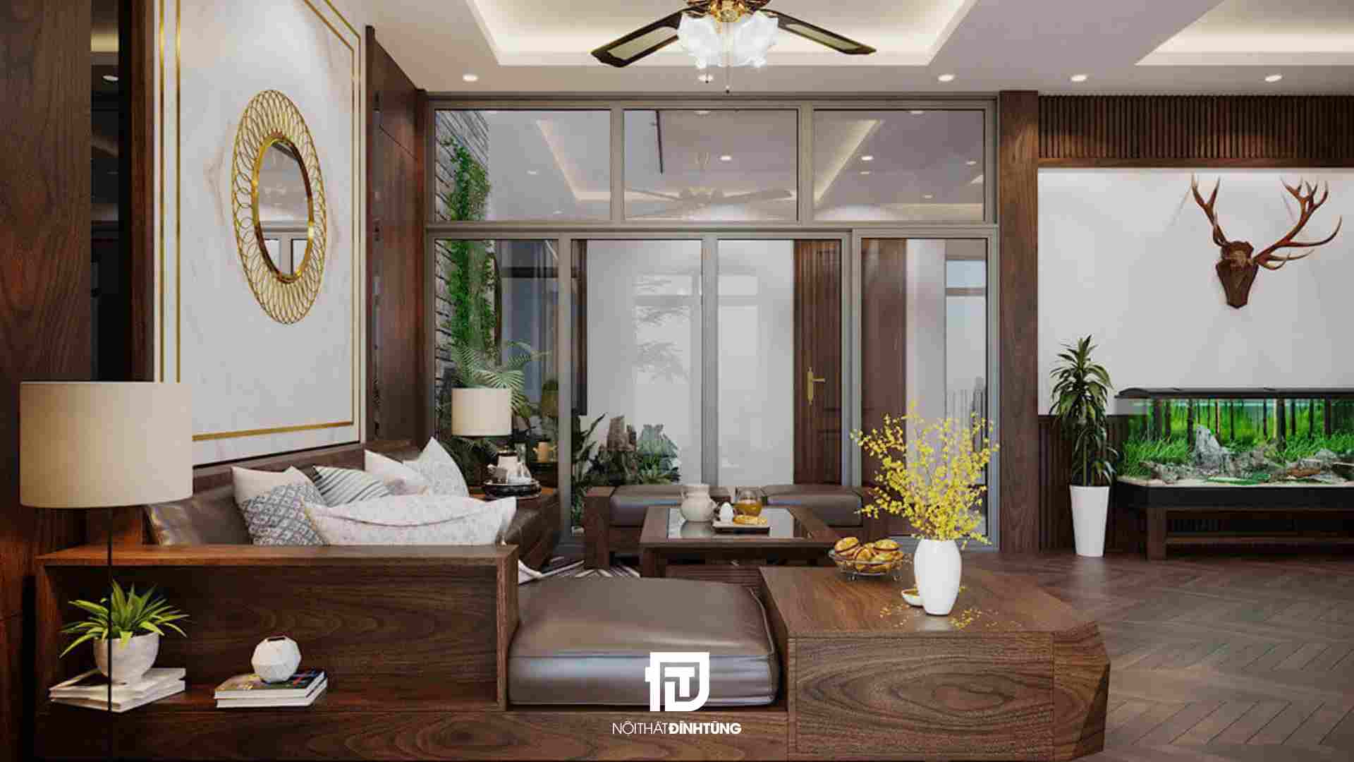 thiết kế nội thất phòng khách