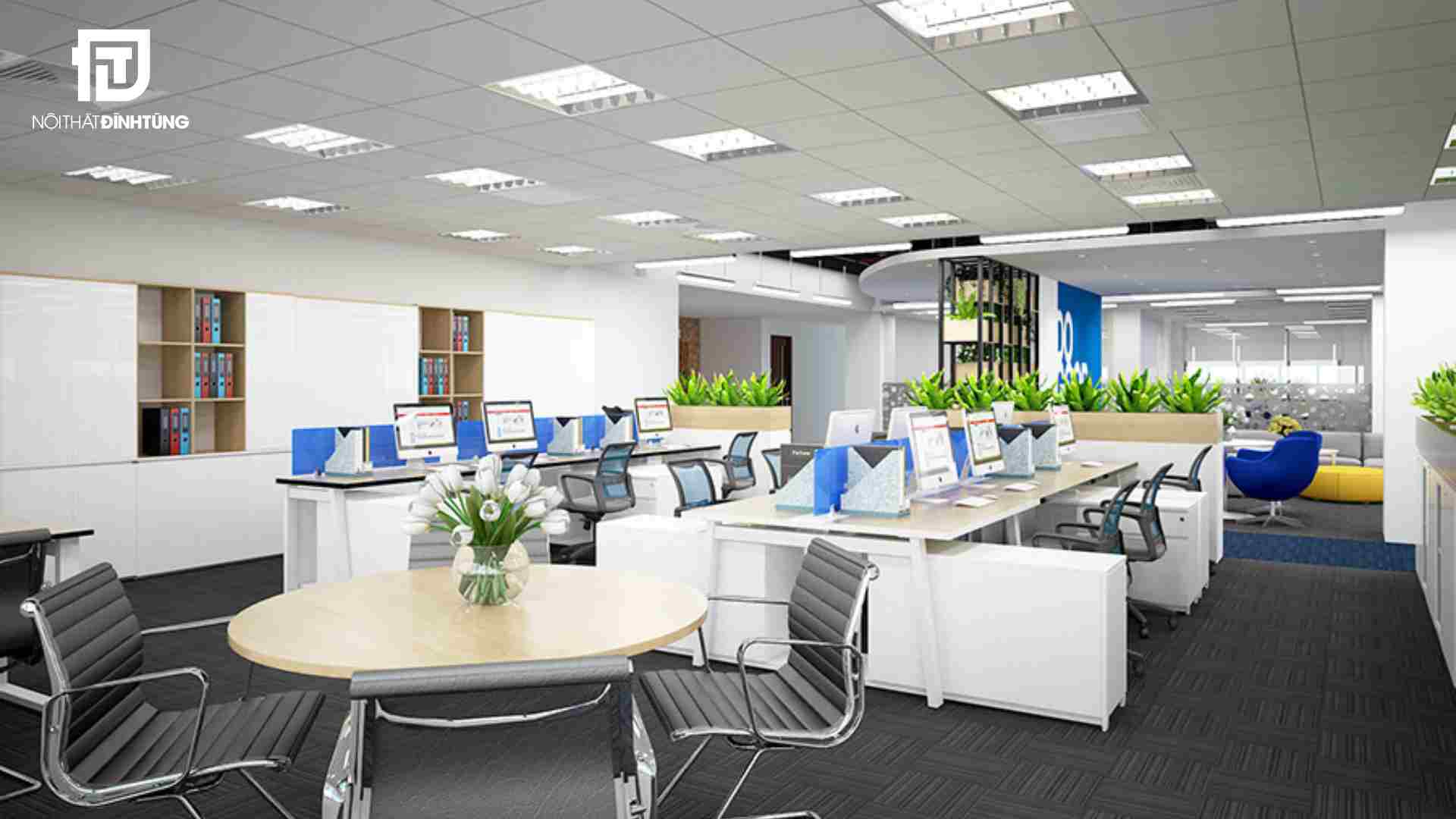 thiết kế nội thất văn phòng