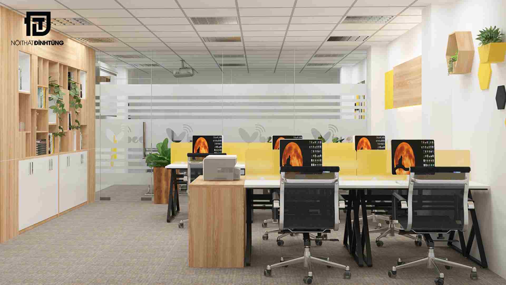 thiết kế nội thất văn phòng