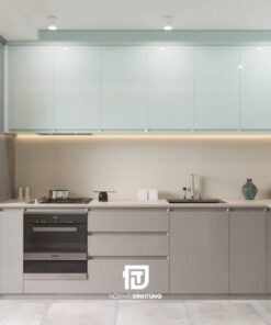Tủ bếp Acrylic bóng gương DT30