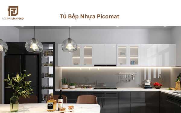 Tủ bếp nhựa picomat