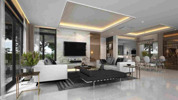 Một số hình ảnh phòng khách đẹp hiện đại được ưa chuộng 2025