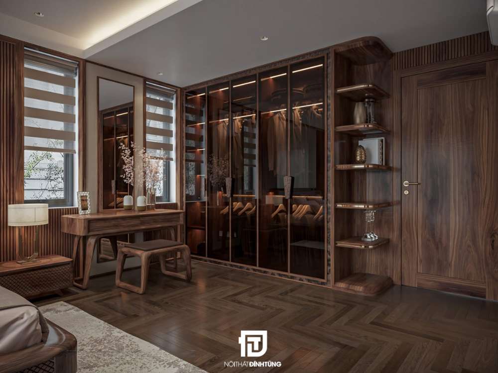 thiết kế tủ quần áo hiện đại