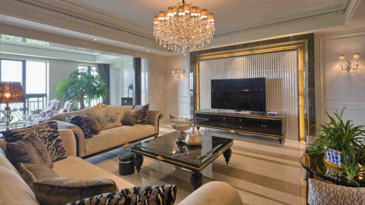Nội thất phòng khách sang trọng hiện đại – Sự lựa chọn của tương lai