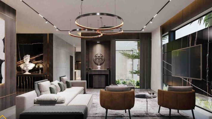 Những lưu ý cần tránh trong thiết kế phòng khách kết hợp phòng thờ