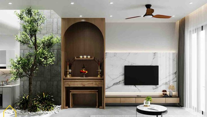 Kết hợp tinh tế giữa yếu tố truyền thống và hiện đại