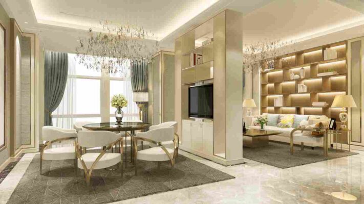 Các phong cách kết hợp cùng nội thất phòng khách đơn giản đẹp