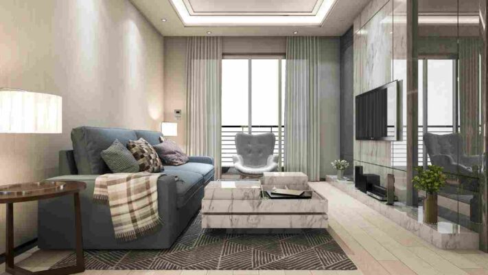 Những đặc điểm nổi bật của nội thất phòng khách hiện đại cao cấp