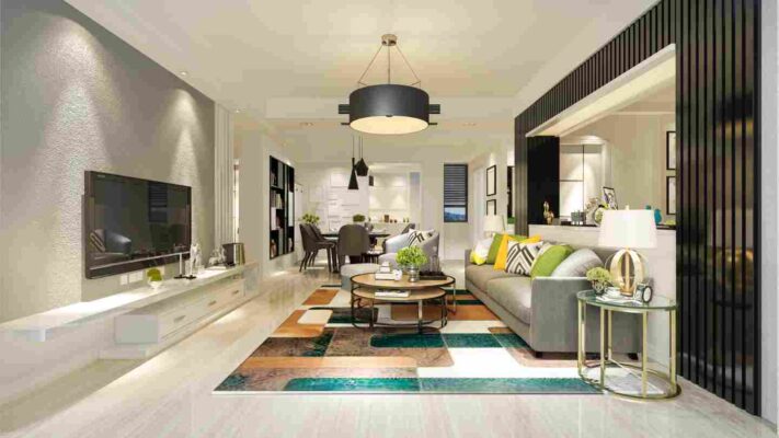 Các phong cách kết hợp cùng nội thất phòng khách đơn giản đẹp
