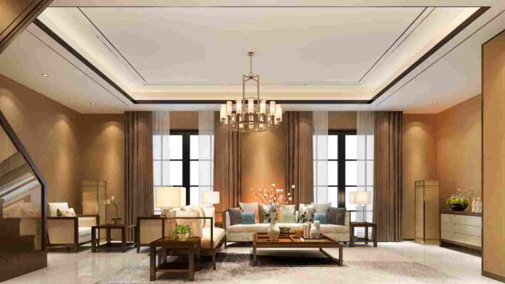 Phong cách nội thất phù hợp cho phòng khách nhà cấp 4