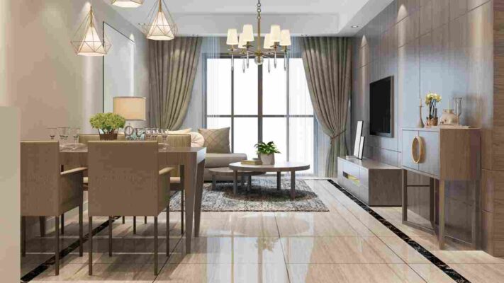 Những nguyên tắc cần nhớ khi thiết kế nội thất phòng khách nhà cấp 4