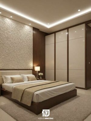 tấm nhựa làm vách ngăn phòng ngủ