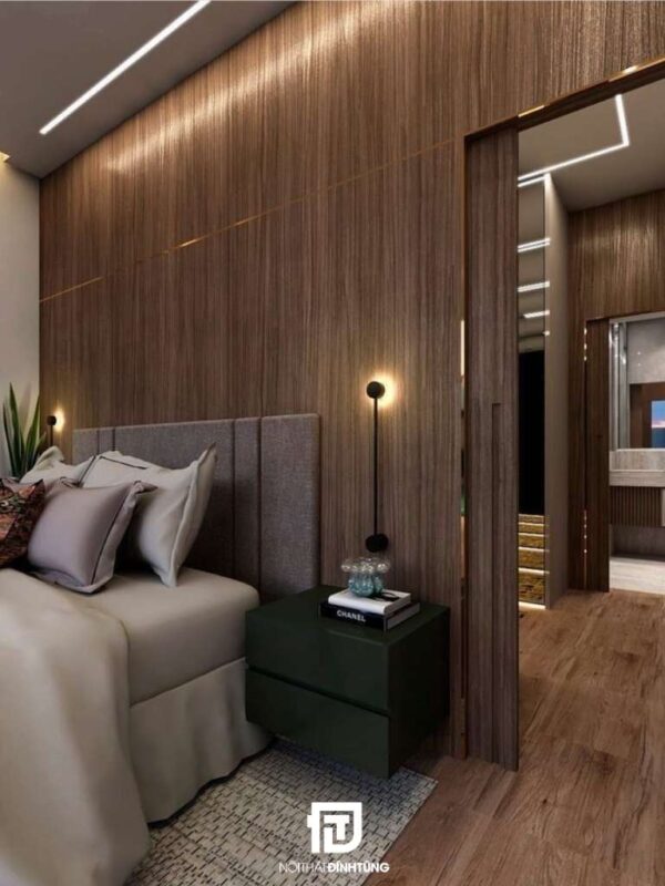 tấm nhựa làm vách ngăn phòng ngủ