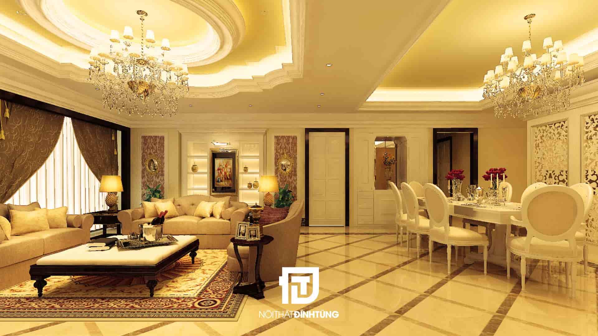 chung cư phong cách tân cổ điển