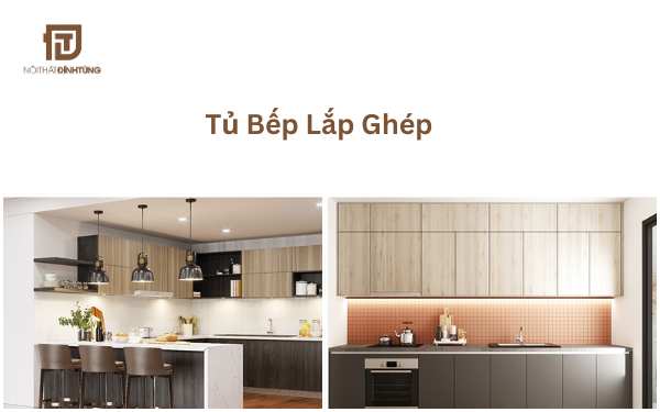 Tủ bếp lắp ghép