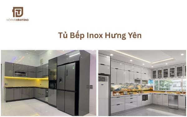 Tủ bếp inox Hưng Yên