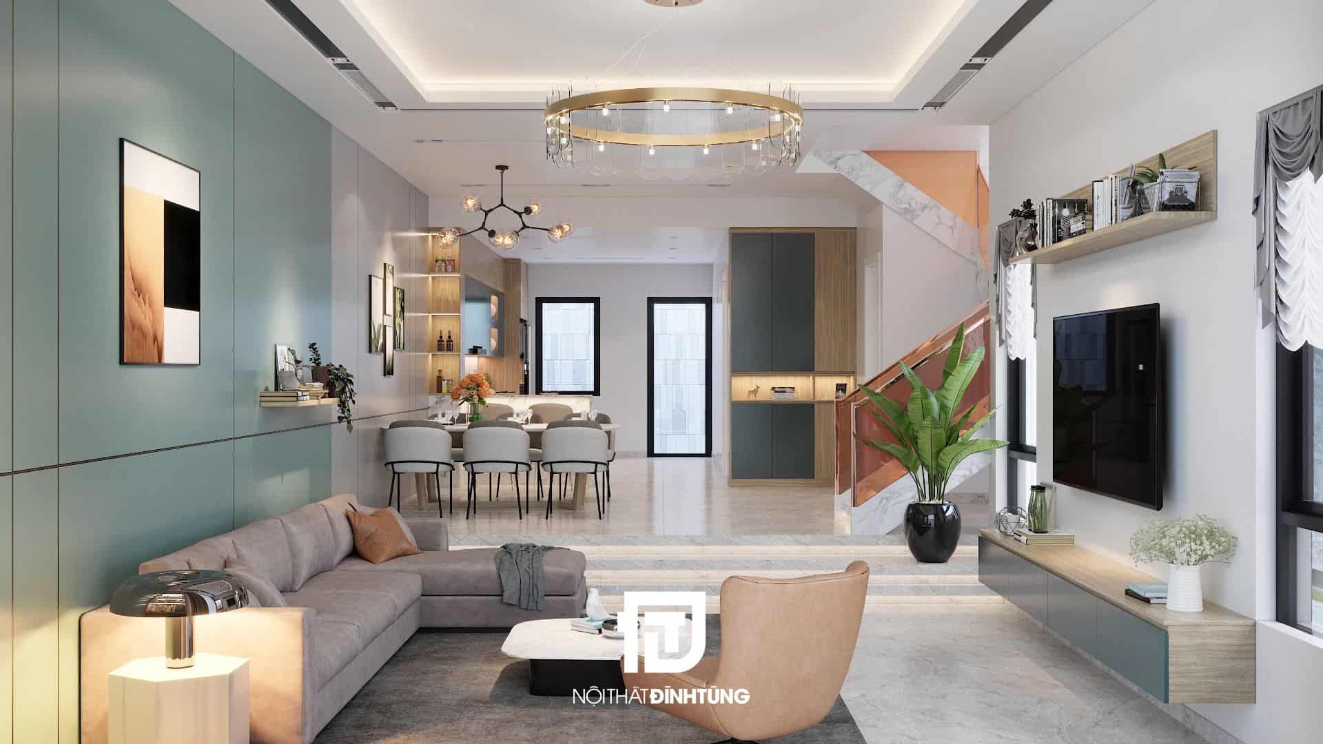 nhà phố hiện đại