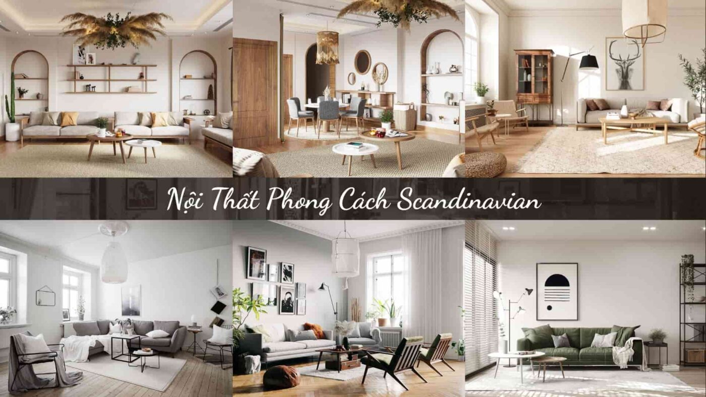 phong cách scandinavian