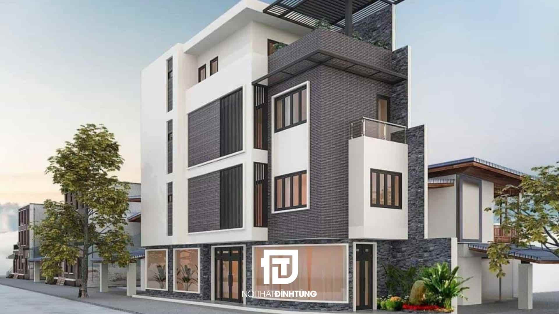 thiết kế nội thất nhà phố 4 tầng