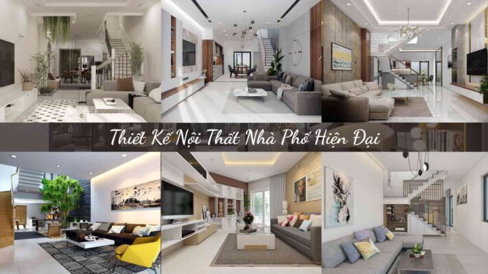thiết kế nội thất nhà phố