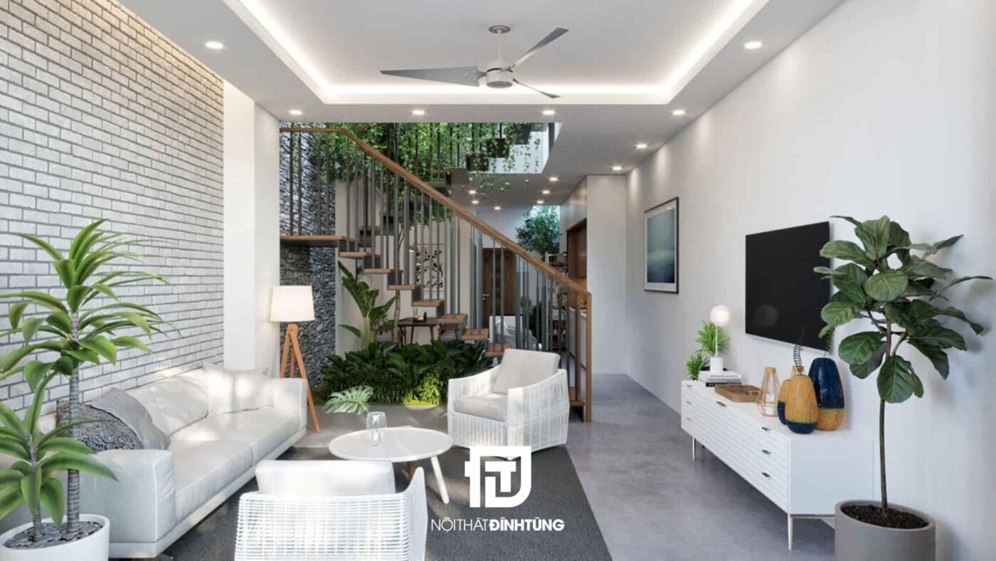 trang trí nội thất nhà ống