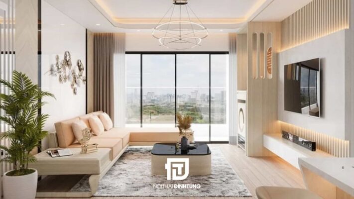 trang trí từng khu vực chung cư