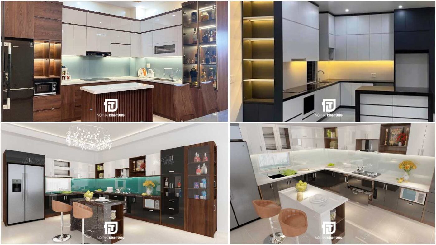 Thiết kế bếp chữ L
