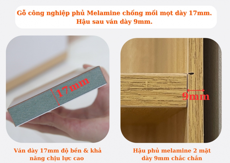Hậu tủ cốt MDF