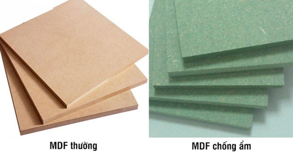 Gỗ công nghiệp MDF chống ẩm phủ melamine An cường